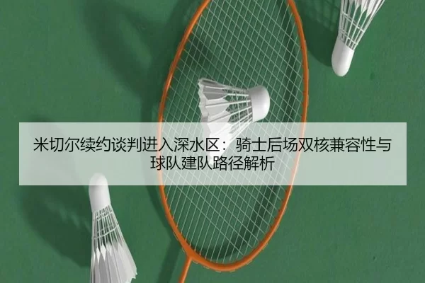 米切尔续约谈判进入深水区：骑士后场双核兼容性与球队建队路径解析